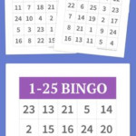 1 20 Number Bingo Cards For Kids Cards Math And Bingo