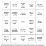 2017 Family Reunion Bingo Cards To Download Print And