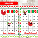 30 Santa Bingo Cards DIY Printable Game For Christmas