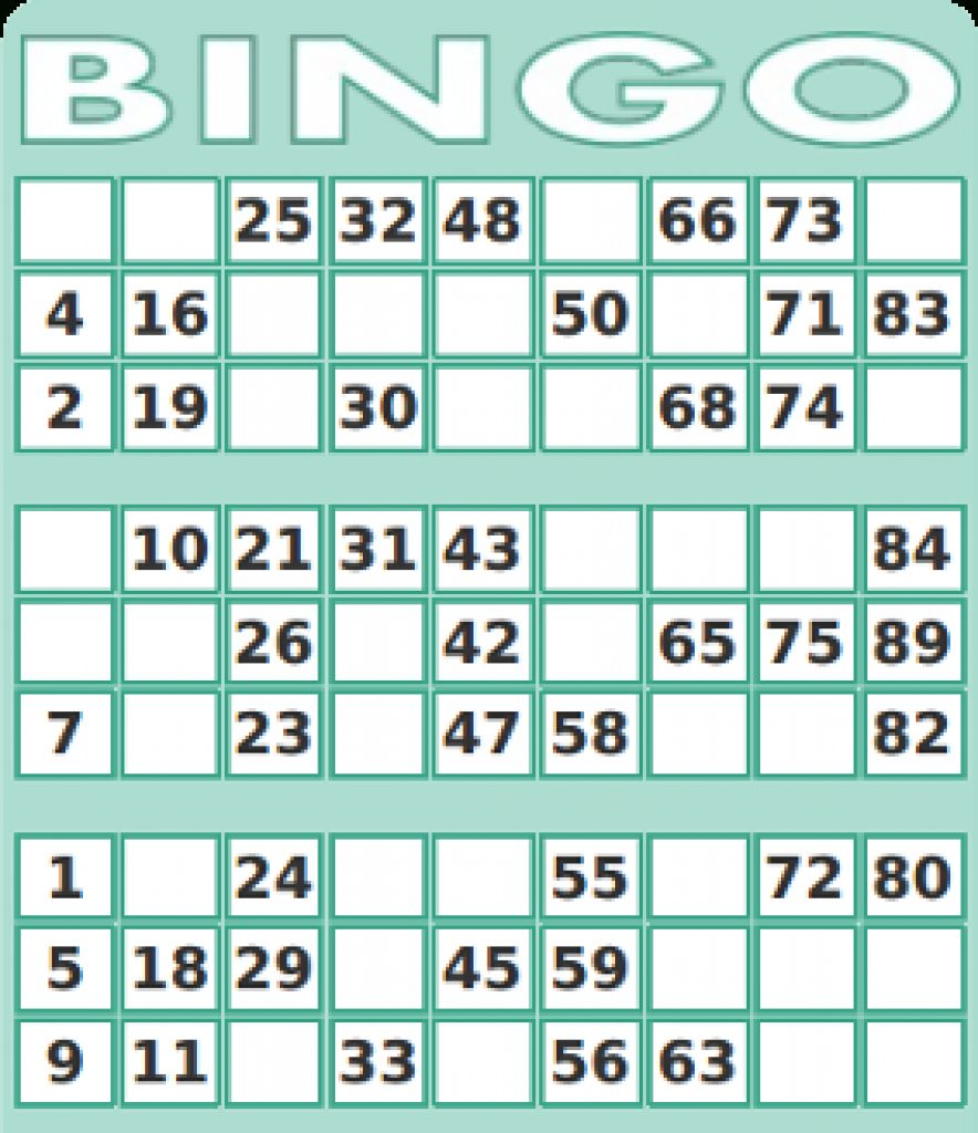 75 Number Bingo Card Generator Print 2019 02 08 