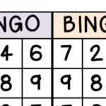 BINGO NUMBERS 1 10 pdf Numbers 1 10 10 Things Bingo