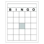 Blank Bingo Cards Board Card Games Online Teacher