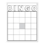 Blank Bingo Cards White Board Card Games Online