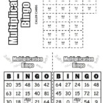 Check Out This Multiplication Bingo Game Multiplication