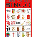 Chinese New Year Bingo 20 Cards Etsy