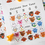 Chinese New Year Bingo Printable 500 Giveaway