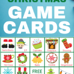 Christmas Printable Bingo Cards For Large Group up To 140