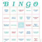 Cozy Up For Hallmark Channel Christmas Movie Bingo