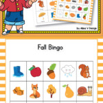 Fall Bingo Cards Preschool Autumn Bingo Fall Games
