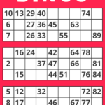 Free Printable And Virtual Bingo Cards Free Printable