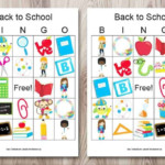 Free Printable Back To School Bingo easy Icebreaker