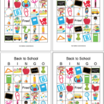 Free Printable Back To School Bingo easy Icebreaker