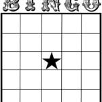 Free Printable Bingo Card Template Set Your Plan Tasks