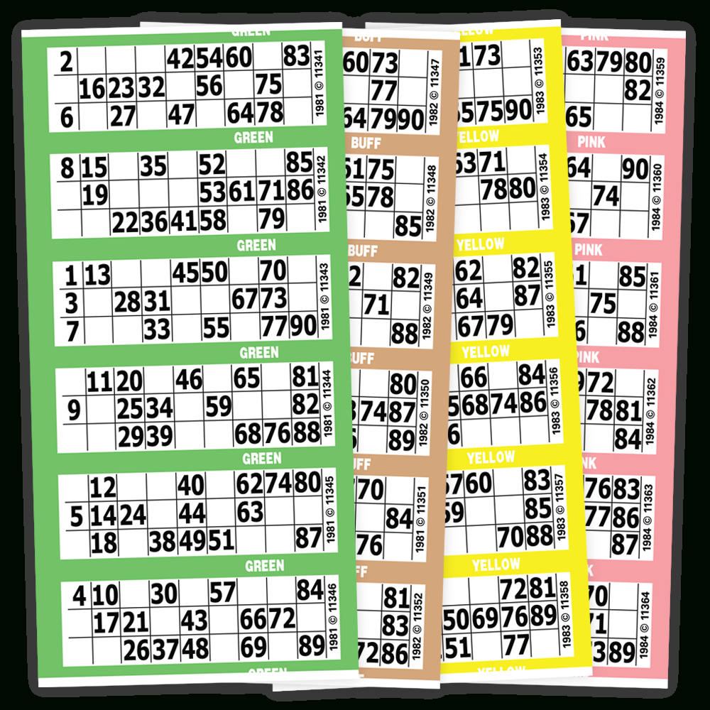 Free Printable Bingo Cards 1 90 PDF Printable Bingo Cards