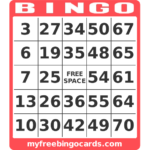 Free Printable Bingo Cards Family Literacy Night Bingo