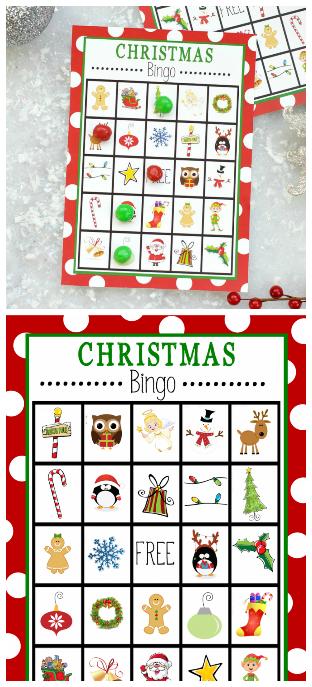 Free Printable Christmas Bingo Game Fun Squared Free Printable Christmas Bingo Game Fun Squared
