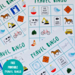 Free Printable Travel Bingo Game Make Life Lovely
