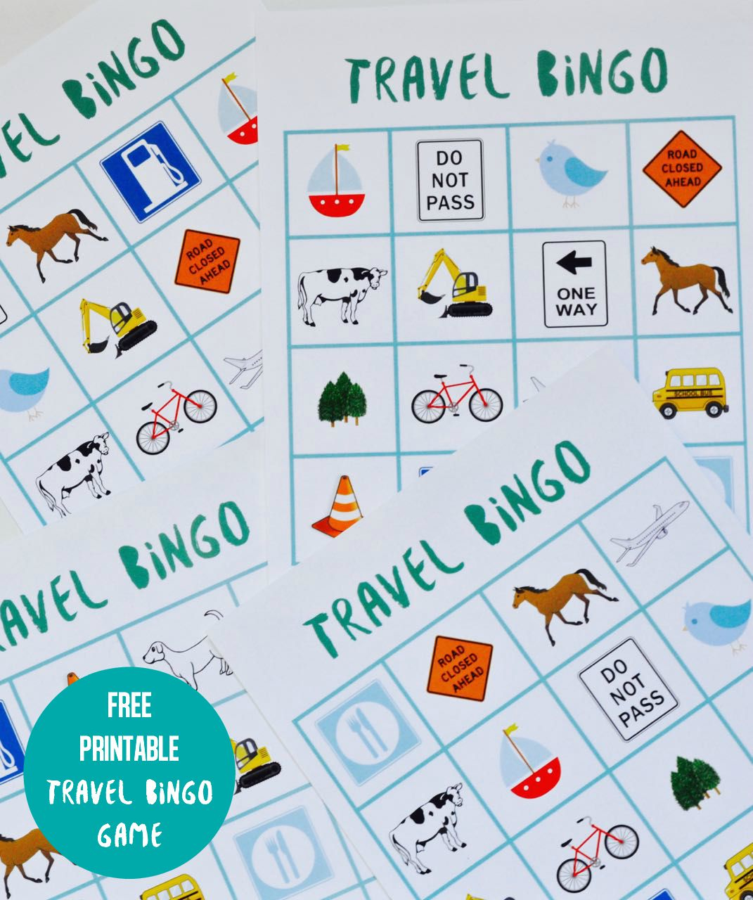 Free Printable Travel Bingo Game Make Life Lovely