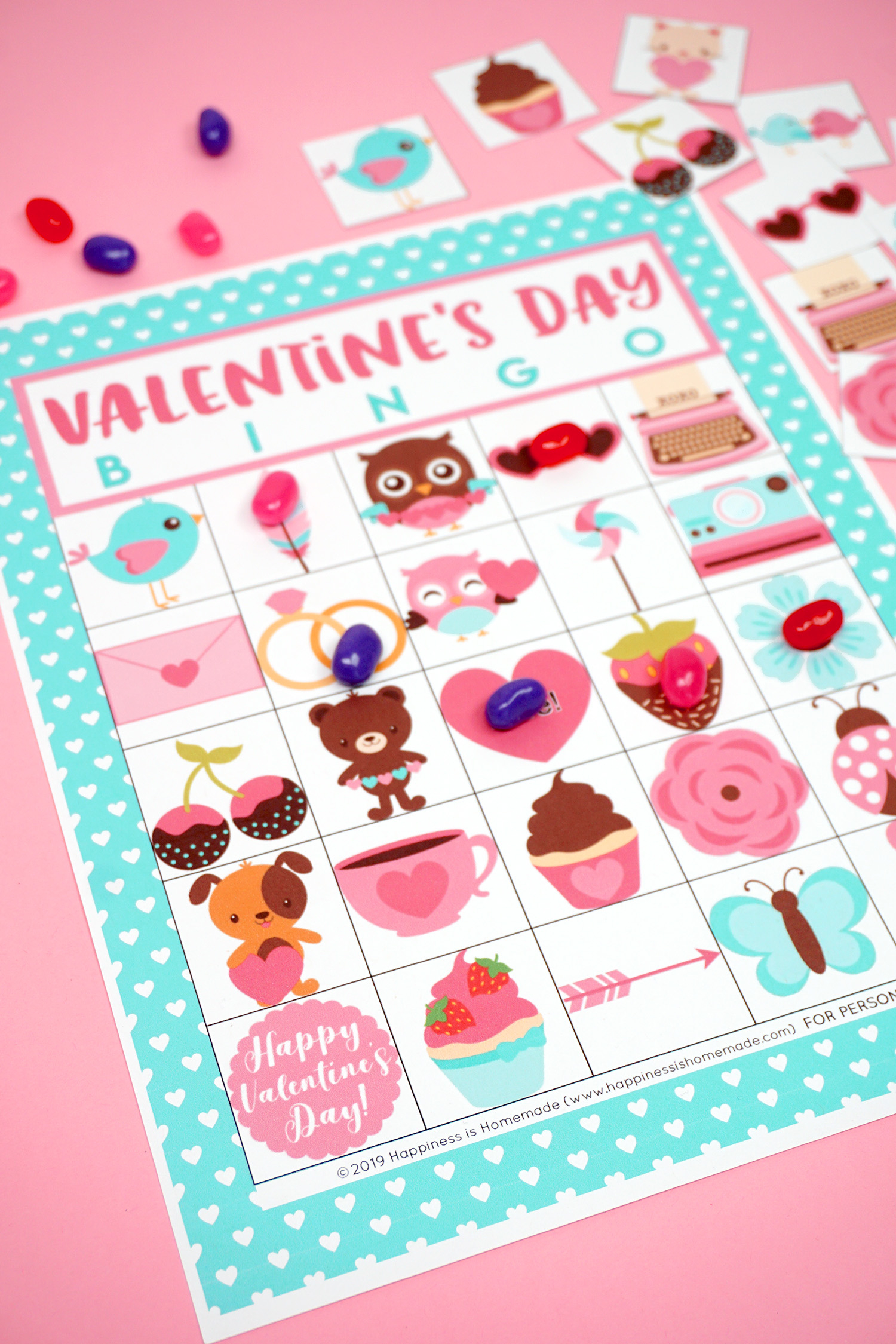 Free Printable Valentine Bingo Happiness Is Homemade Free Printable Valentine Bingo Happiness Is Homemade