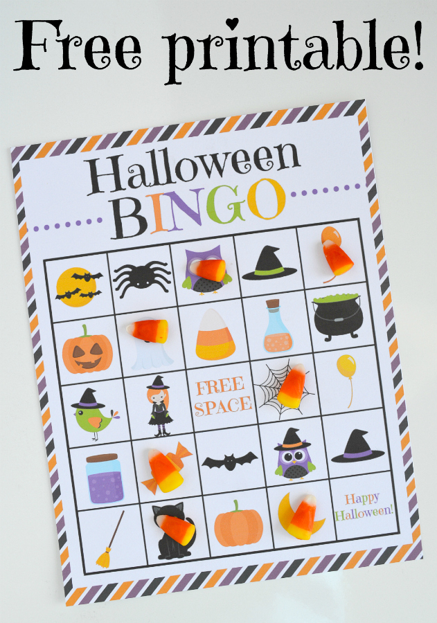 Halloween Bingo Free Printable 