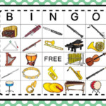 Instrument Bingo By Mather s Music Teachers Pay Teachers