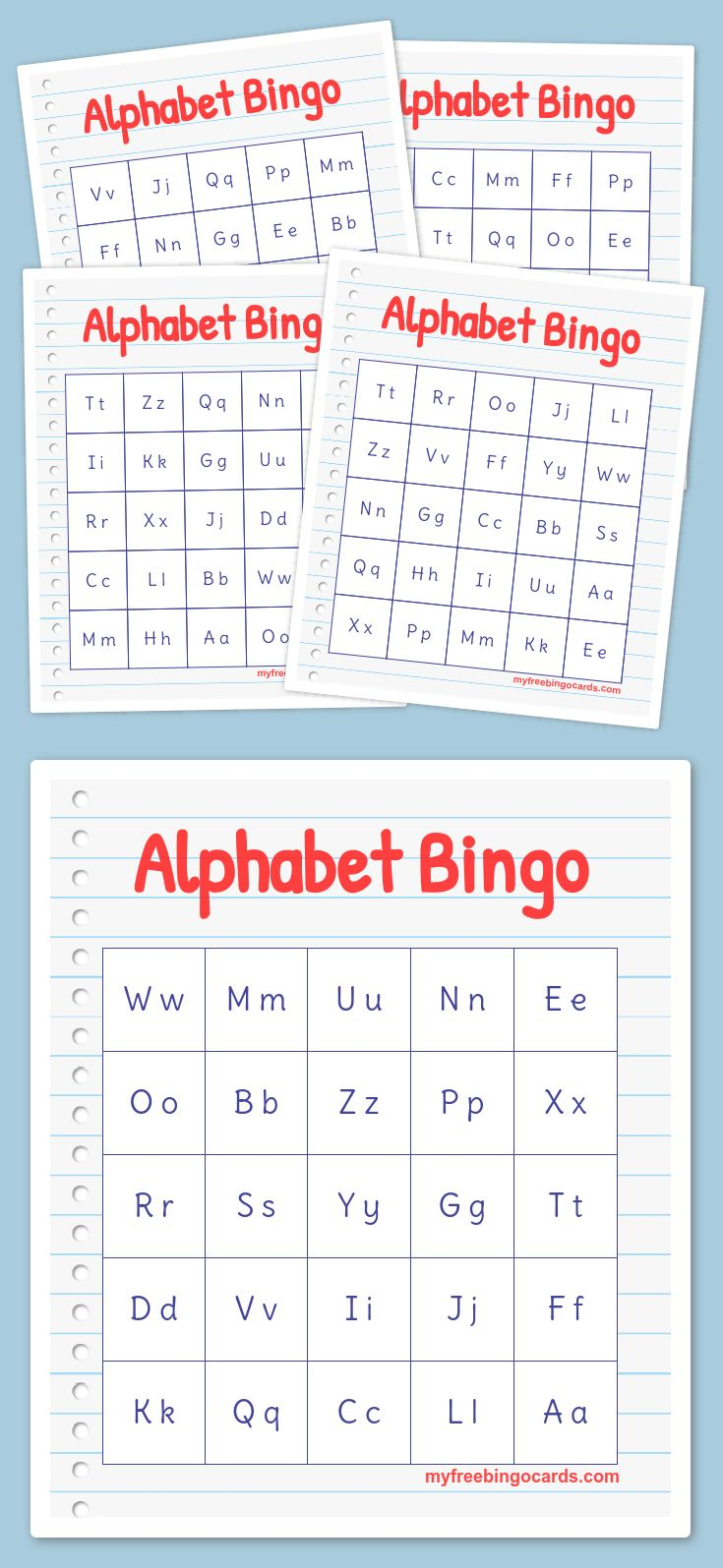 Make Your Own Free Bingo Cards At Myfreebingocards