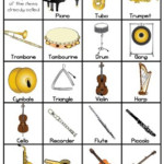 Musical Instrument Bingo By Preschool Productions TpT