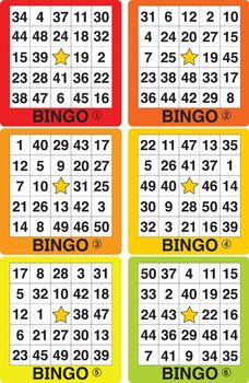 Number Bingo 1 50 Bingo Card Template Bingo Cards 