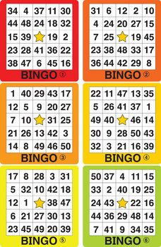 Number Bingo 1 50 Bingo Card Template Bingo Cards 