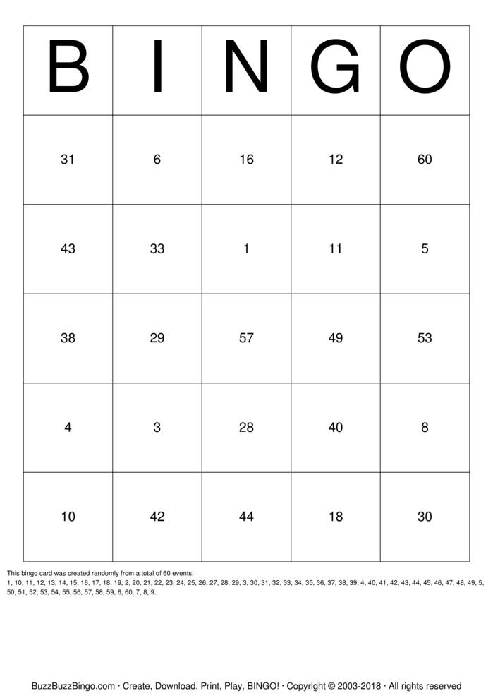 Numbers 1 80 Bingo Cards To Download Print And Customize