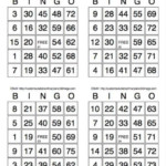 Print Bingo Cards 4 Sheet Custom Solutions Of Maryland