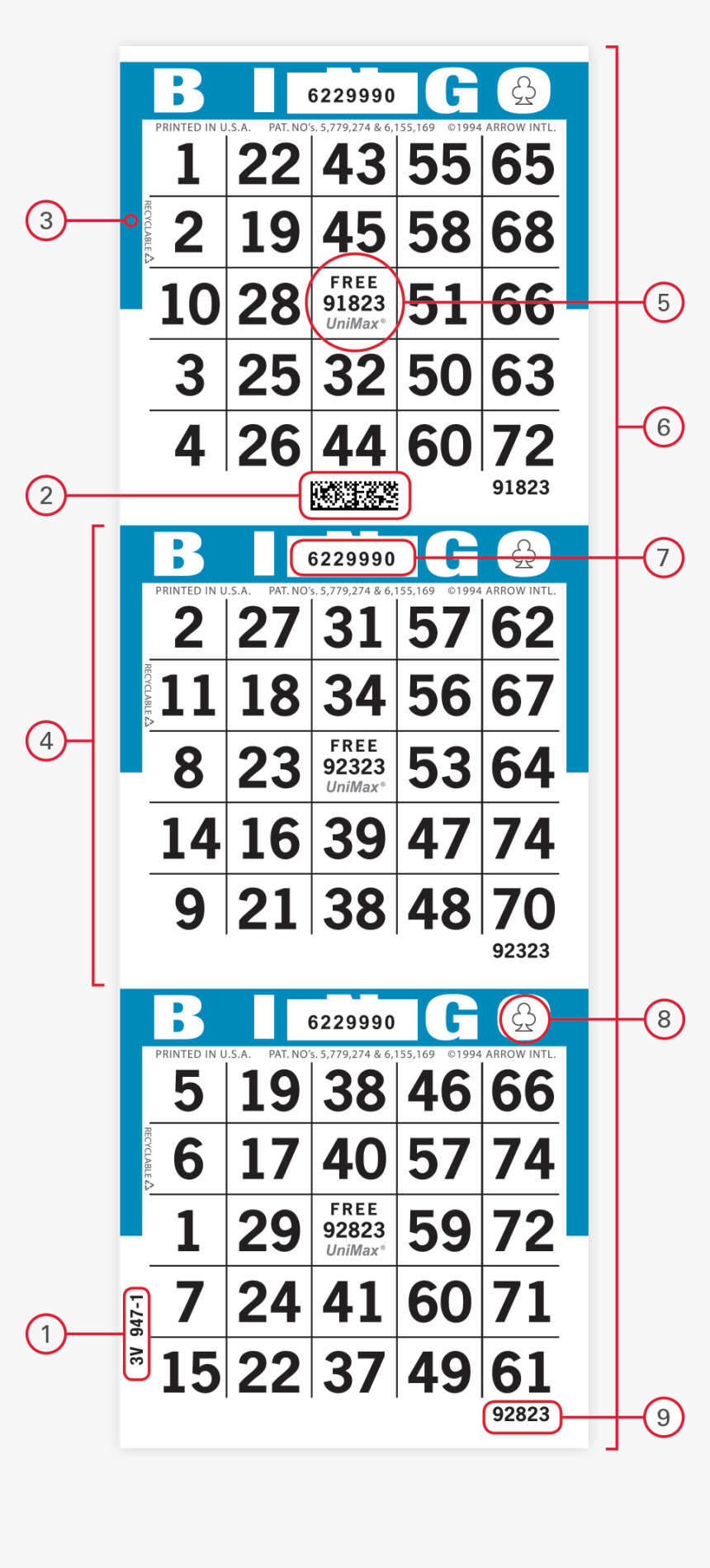 Printable Bingo Cards 1 75 PDF Free Printable Bingo Cards