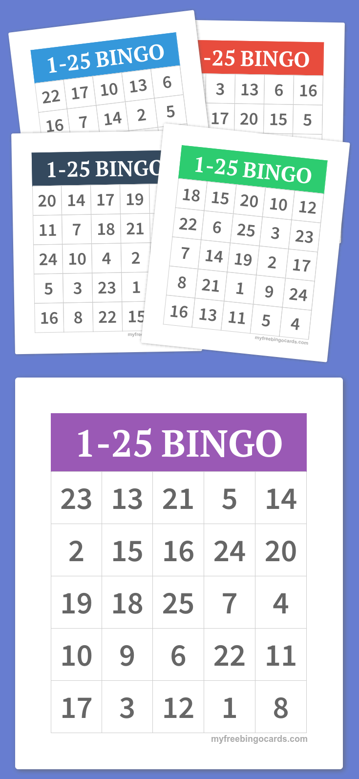 Printable Bingo Numbers 1 75 Printabler Printable