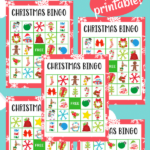 Printable Christmas Bingo For Preschoolers