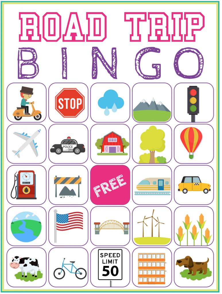 Printable Travel Bingo Cards Printable Bingo Cards