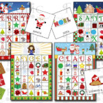 SALE Christmas Bingo 40 Printable Cards INSTANT By
