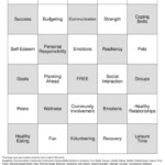 Substance Abuse Recovery Bingo Cards To Download Print