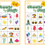 Summer Bingo Game With Free Printables Bingo Games Free