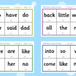 Twinkl Resources Mixed Phase Tricky Word Bingo