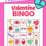 Valentine Bingo FREE Printable Valentine s Day Game With