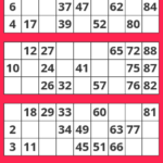 Virtual 1 90 Number Bingo In 2020 Free Printable Bingo