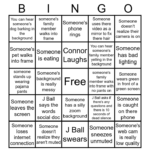 Zoom Bingo Card