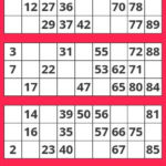 1 90 Number Bingo In 2020 Free Printable Bingo Cards