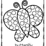 26 Free Printable Dot Marker Templates Of Butterfly Do A