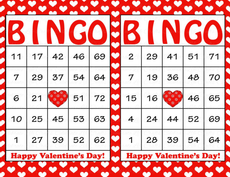 40 Cdr Free Printable Bingo Cards 1 75 Pdf Download Zip