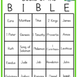 49 Printable Bingo Card Templates Books Of The Bible