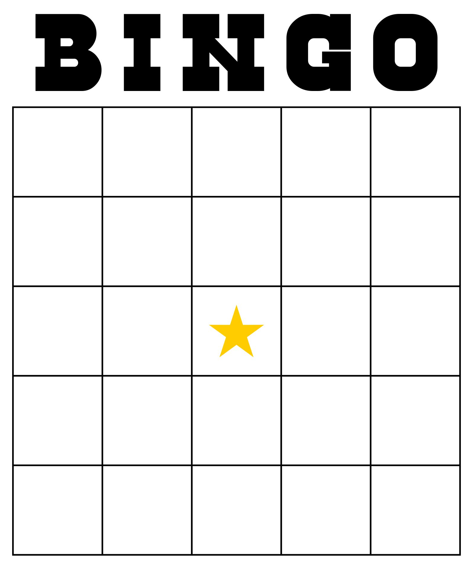 8 Best Custom Bingo Card Printable Template Printablee