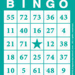 Bingo Card Template Printable BingoCardPrintout