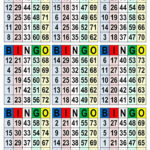 Bingo Cards 1008 Cards 9 Per Page No Free Space Pdf Etsy