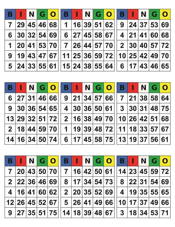 Bingo Cards 1008 Cards 9 Per Page No Free Space Pdf Etsy Bingo Cards 1008 Cards 9 Per Page No Free Space Pdf Etsy